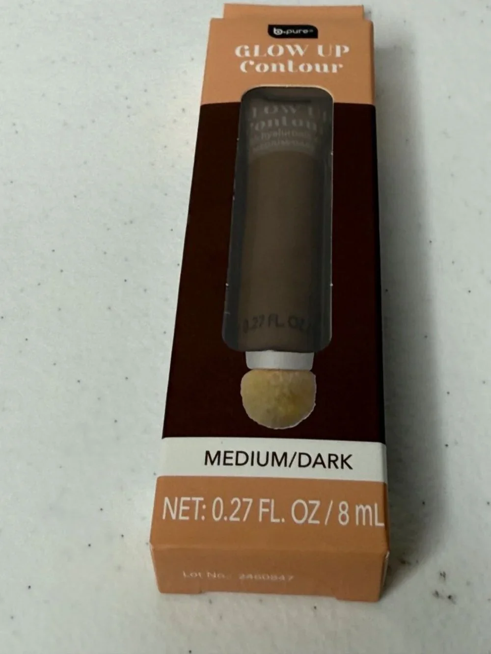 B Pure Glow Up Contour Medium Dark Liquid Contour Hyaluronic Acid